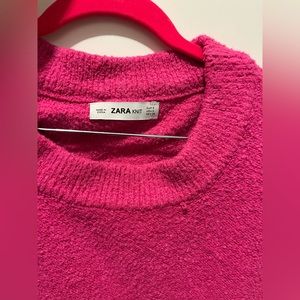 Pink Zara sweater